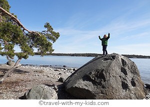 stockholm-with-kids- Nynashamn-beach