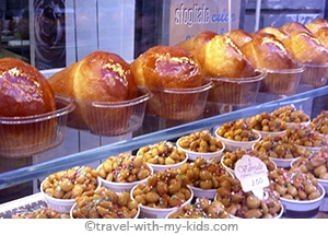 travel-naples-with-kids-baba-pastry