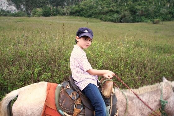 cuba-with-kids-horse-ride