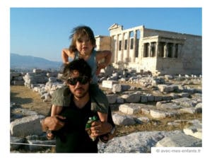 Athens with kids : visiting the Acropolis
